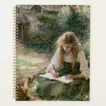 Cahier de jardin de campagne vintage
