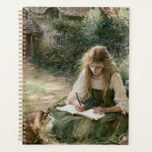 Cahier de jardin de campagne vintage