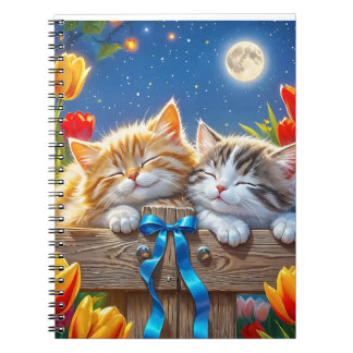 Cahier de jolis amis chats