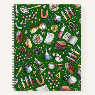 Cahier de journal amusant de science