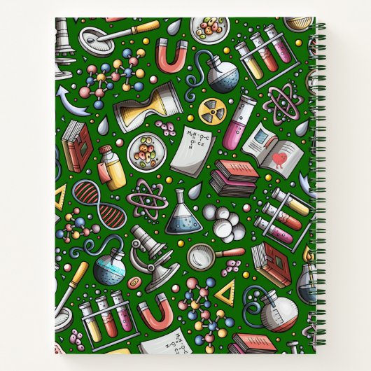 Cahier de journal amusant de science (Dos)