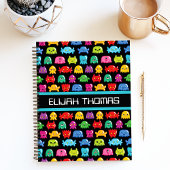 Cahier de Journal de Monstre de Joueur Nerd