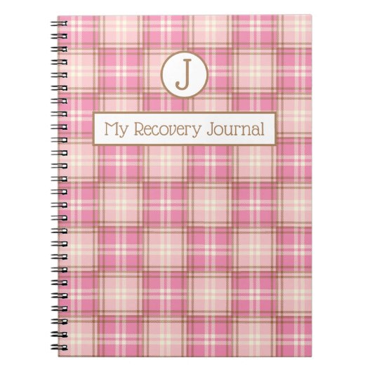 Cahier de journal de rétablissement (Devant)
