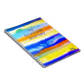 Cahier de journal en spirale à l'horizon SPWW (Côté Droit)