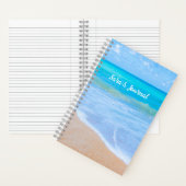Cahier de journal personnel Océan Bleu (À l'intérieur)