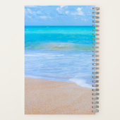Cahier de journal personnel Océan Bleu (Verso)