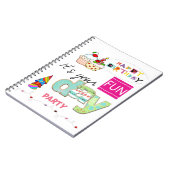 Cahier de la famille FUN Cupcake Joyeux Anniversai (Côté gauche)