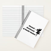 Cahier de la Fée Créatrice de Sourires Assistante (À l'intérieur)