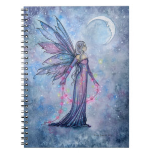 Cahier de la fée de la Lune de décembre par Molly