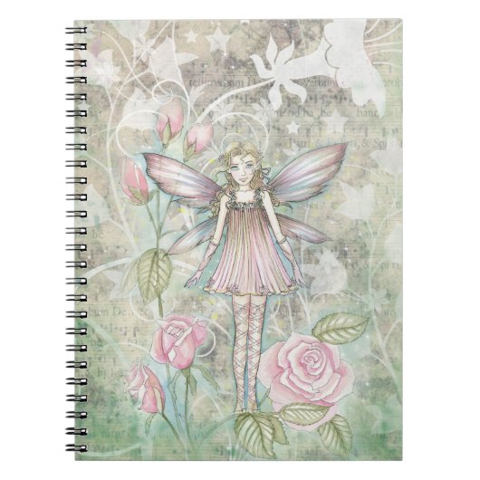 Cahier de la Fée de la Rose Mignonne (Devant)
