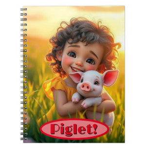 Cahier de la petite truie Copains de la ferme