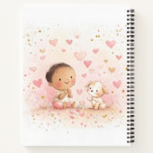 Cahier de la Saint-Valentin pour bébé et chiot (Dos)