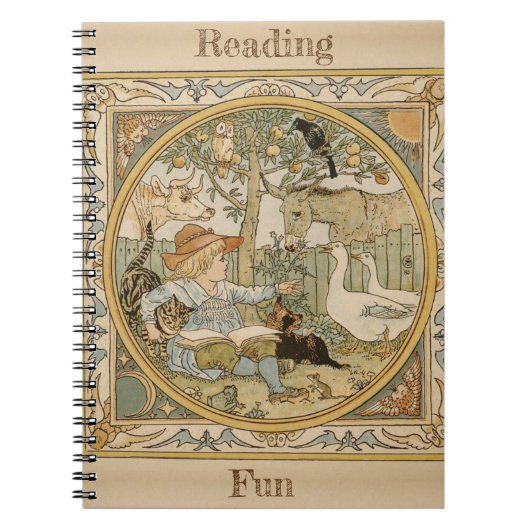 Cahier de lecture amusante (Devant)