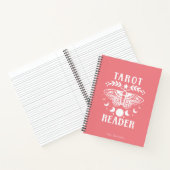 Cahier de lecture de tarot phase lunaire papillon (Intérieur)