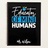Cahier de l'éducateur de mini-humains – Professeur (Devant)
