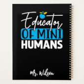 Cahier de l'éducateur de mini-humains – Professeur (Dos)