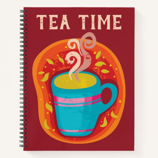 Cahier de l'heure du thé (Devant)