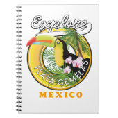 Cahier de logo de voyage Oaxaca Mexique (Devant)