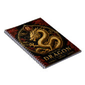 Cahier de luxe du zodiaque chinois de l'année du D (Côté Droit)