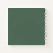 Cahier de mariage initial Feuille de design Leaf G (Dos)