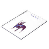 Cahier de marin Bull Terrier (Côté gauche)