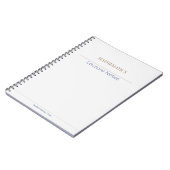 Cahier de mathématiques – Édition académique minim (Côté gauche)