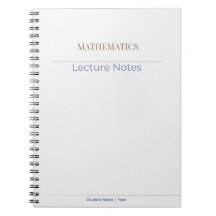 Cahier de mathématiques – Édition académique minim