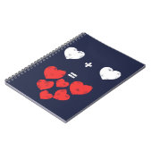 Cahier de maths Cœur Plus Cœur Amour (Côté gauche)