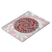 Cahier de mécanique rouge (Côté gauche)