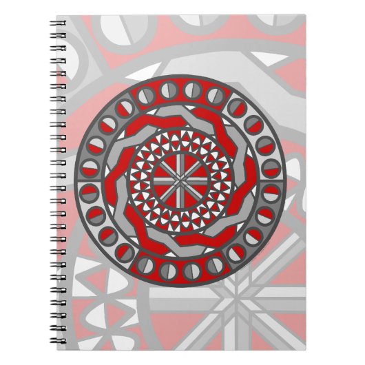 Cahier de mécanique rouge (Devant)