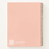 Cahier de message Aura Orange (Dos)