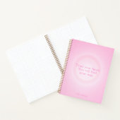 Cahier de message Aura Rose (Intérieur)
