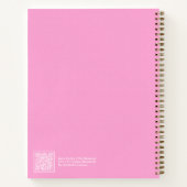 Cahier de message Aura Rose Chaud (Dos)