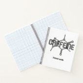 Cahier de molécule de caféine (Intérieur)