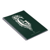 Cahier de monogramme botanique en linogravure Lett (Côté Droit)