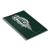 Cahier de monogramme botanique en linogravure Lett (Côté Droit)