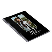 Cahier de monogramme photo initial « H » moderne (Côté Droit)