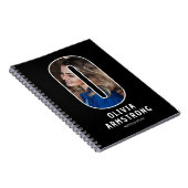 Cahier de monogramme photo initiale « O » moderne (Côté Droit)