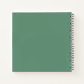 Cahier de musique personnalisé (Dos)