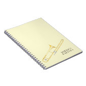 Cahier de musique pour professeur de trombone (Côté Droit)