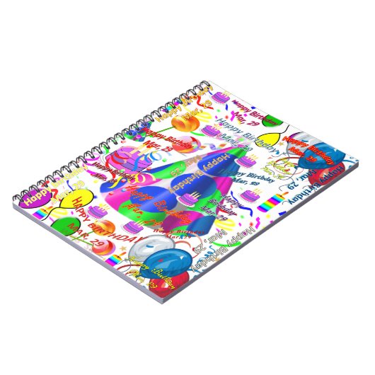 Cahier de naissance du 29 mars (Côté gauche)