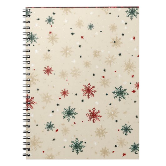 Cahier de Noël Coloré – Création festive d'hiver (Devant)