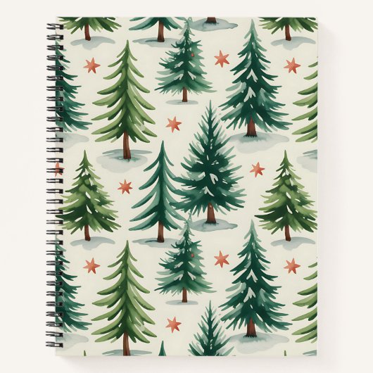 Cahier de Noël Coloré – Création festive d'hiver (Devant)