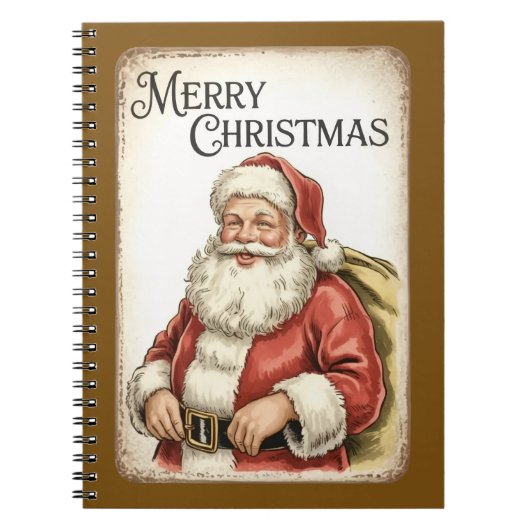 Cahier de Noël du Père Noël Joyeux (Devant)