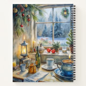Cahier de Noël festif – Journal des Fêtes (Dos)