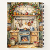 Cahier de Noël festif – Journal des Fêtes (Dos)