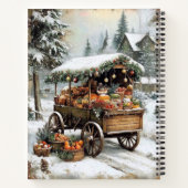 Cahier de Noël festif – Journal des Fêtes (Dos)