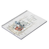 Cahier de Noël Joyeuses Fêtes Koala Mignon (Côté gauche)