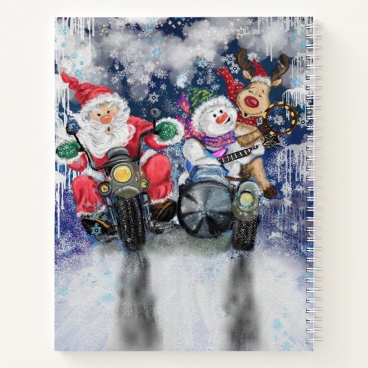 Cahier de Noël Joyeux Amis (Dos)