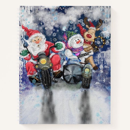 Cahier de Noël Joyeux Amis (Devant)